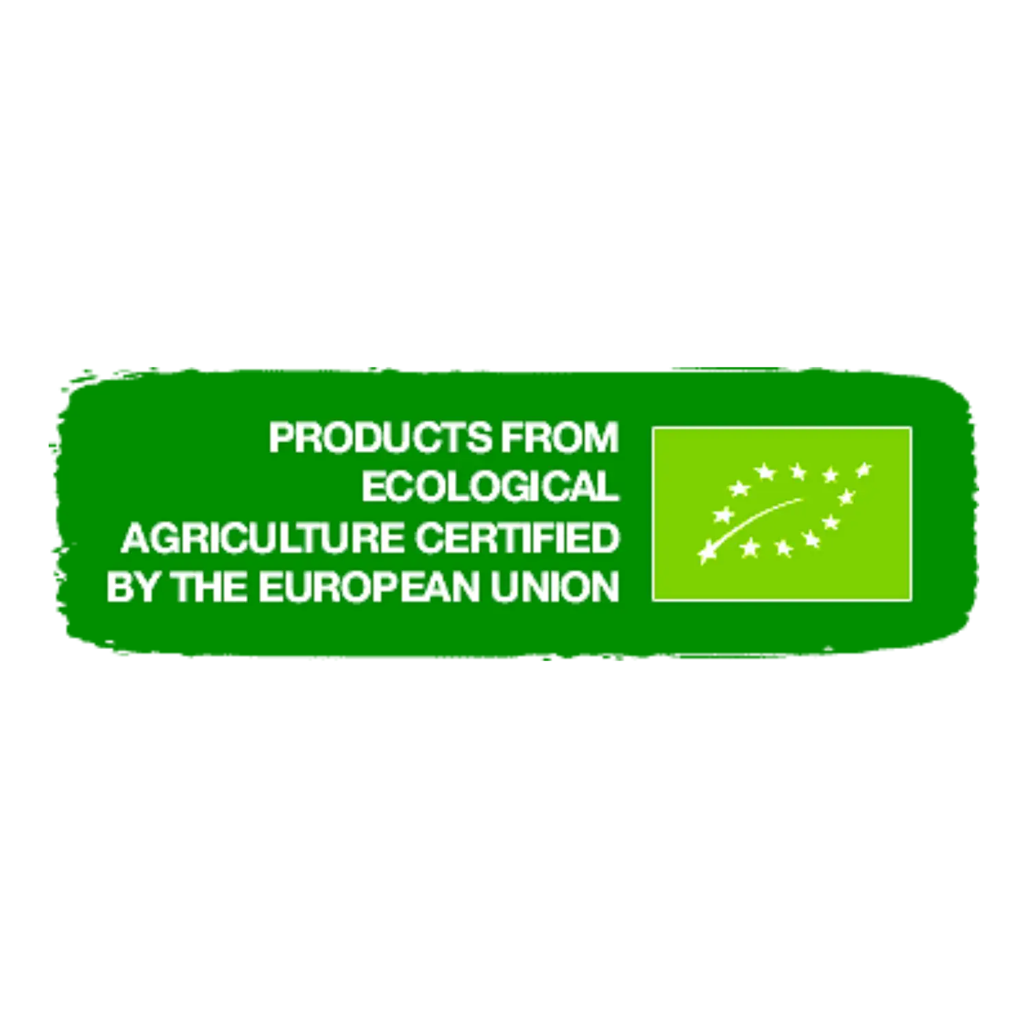 Sigla verde, reprezentand certificatul BIO acreditat EU